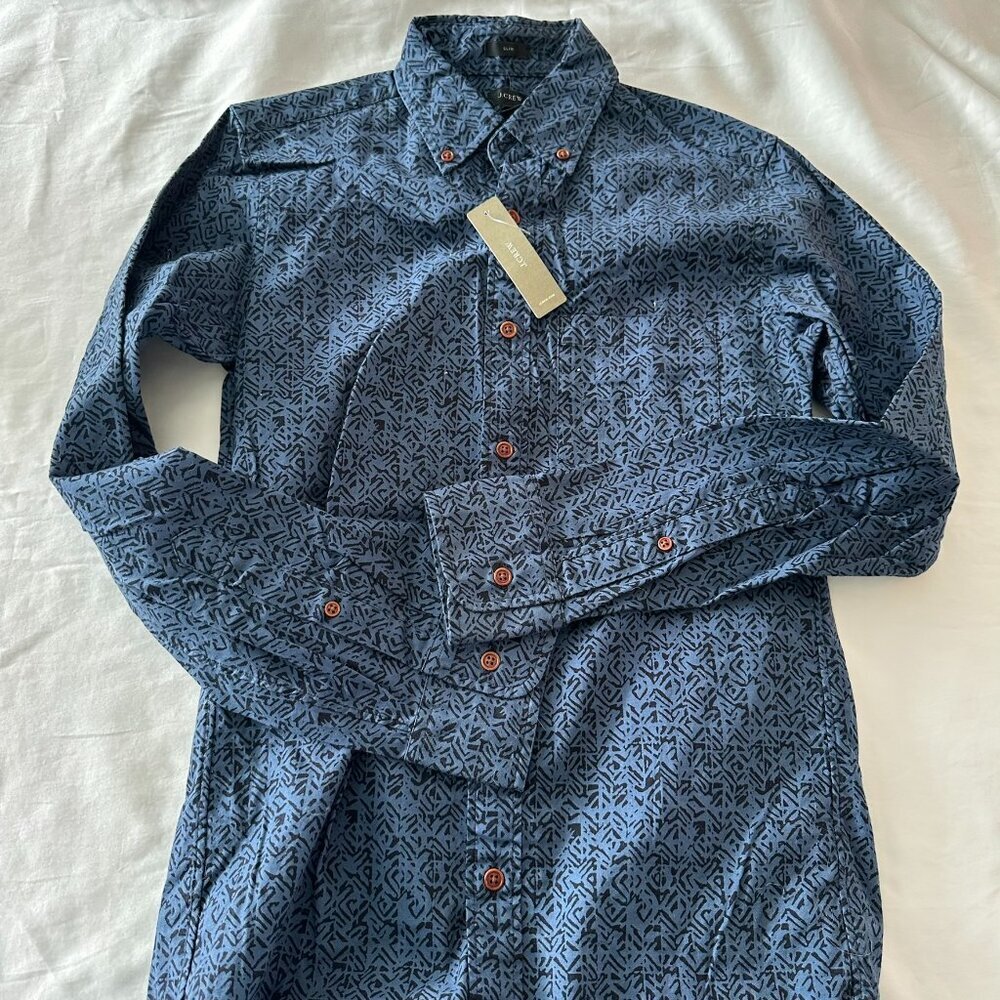 Jcrew Long Sleeve Button Down Nwt - image 2